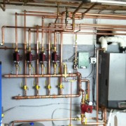 Lochinvar Knight Boiler with Mega Stor Indirect