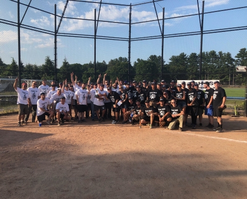 Company softball game